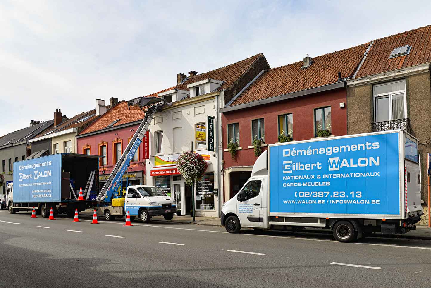 Accueil - Déménagements et garde-meubles à Braine-L'Alleud